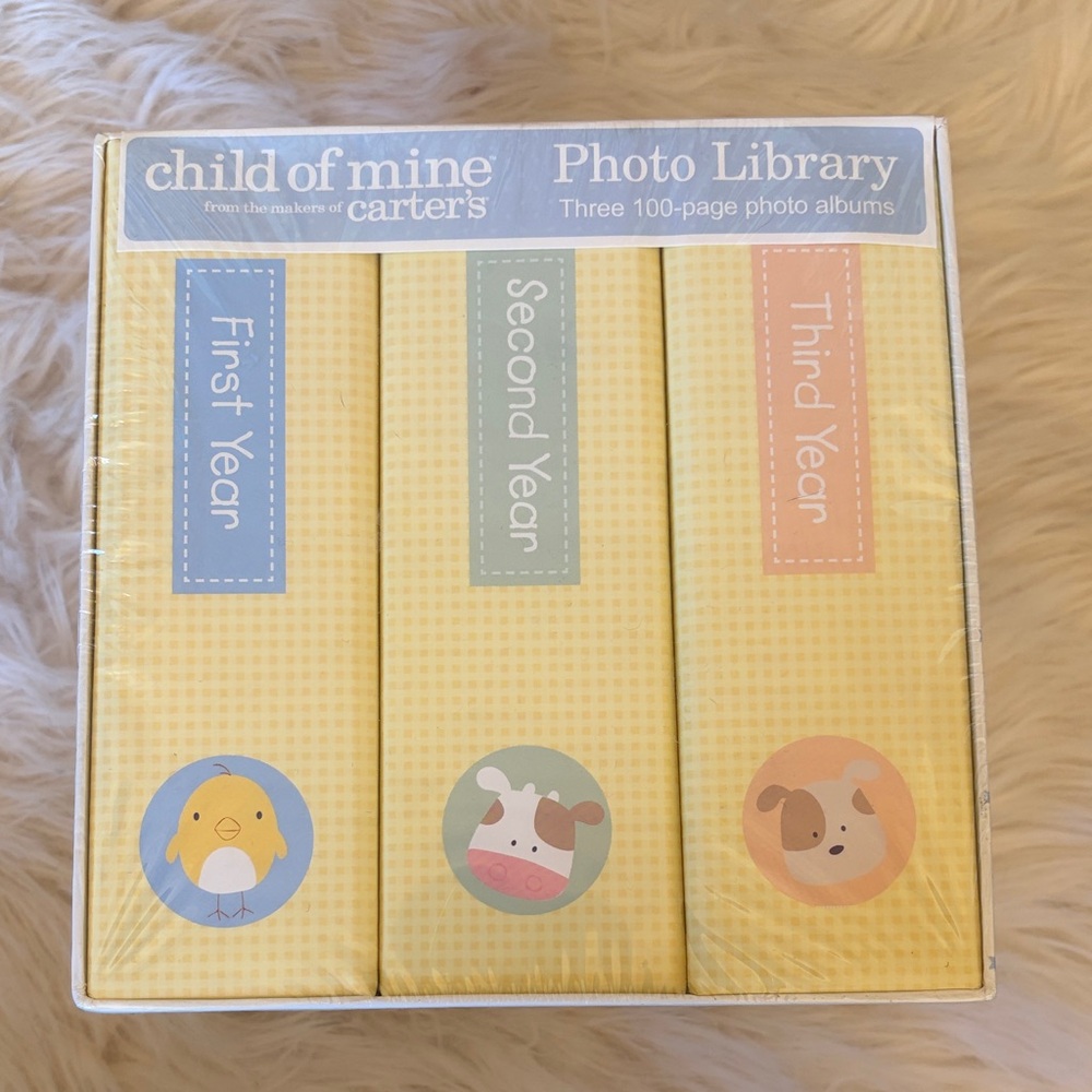 Child of Mine Yellow Photo Album Set